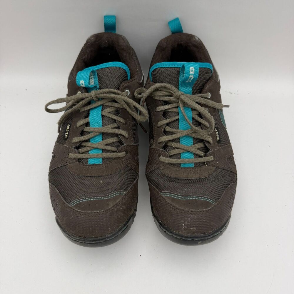 Nike ACG Rongbuk GTX Women's 9.5 Hiking Shoes Brown Teal Gore-Tex 447121-231
